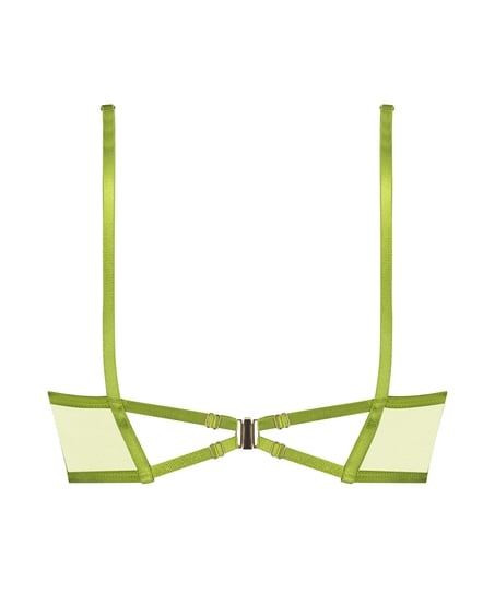 Billie Non-Padded Longline Underwired Bra, Green