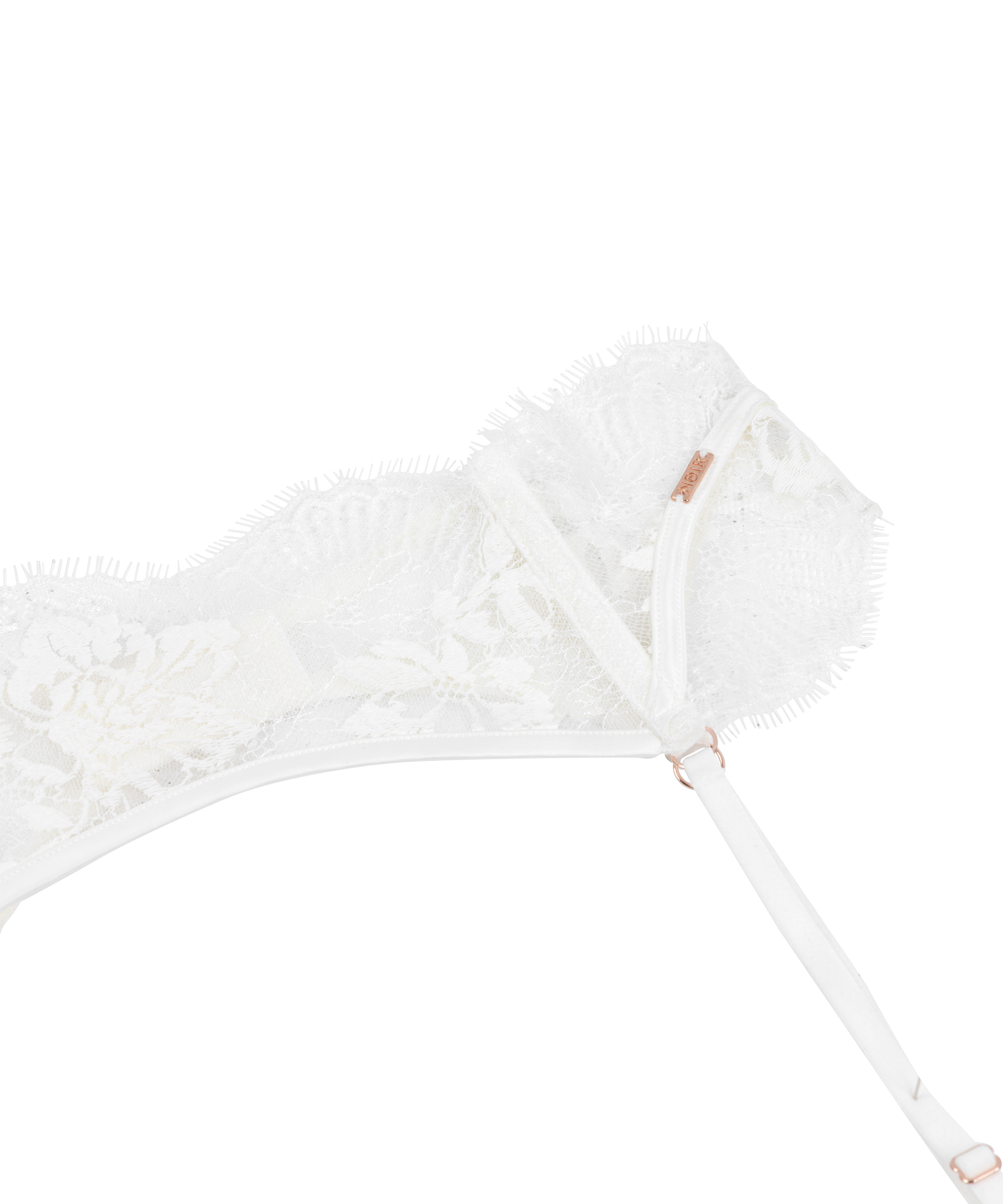 Tiah Suspenders, White, main