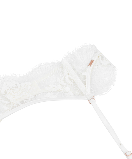 Tiah Suspenders, White