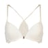 Miley padded push-up underwired bra, White