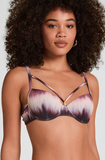 Hunkemöller Padded Underwired Bikini Top Mauritius Purple