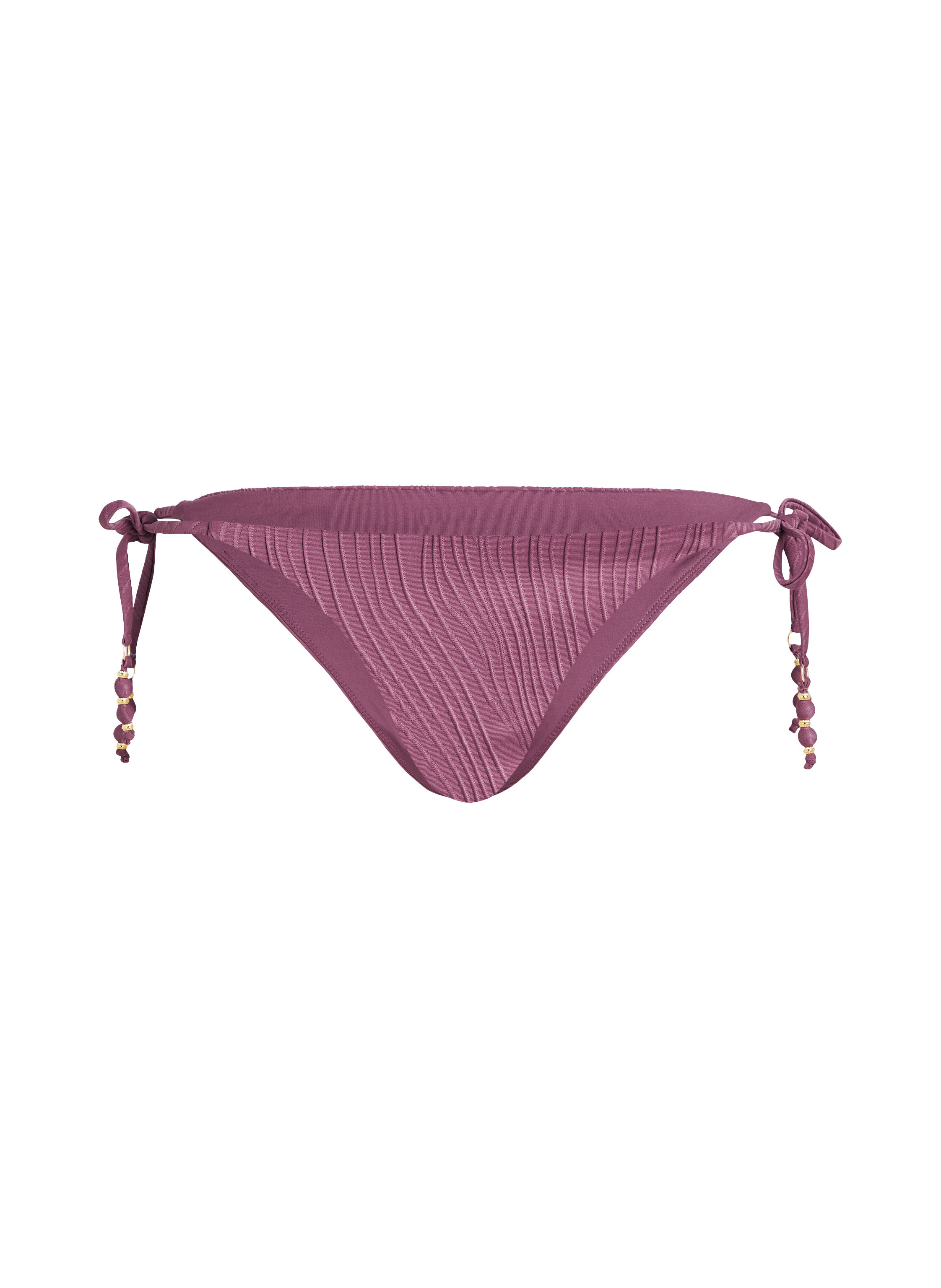 Cozumel High-Leg Bikini Bottoms, Purple