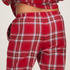 Flannel Pyjama Pants, Red