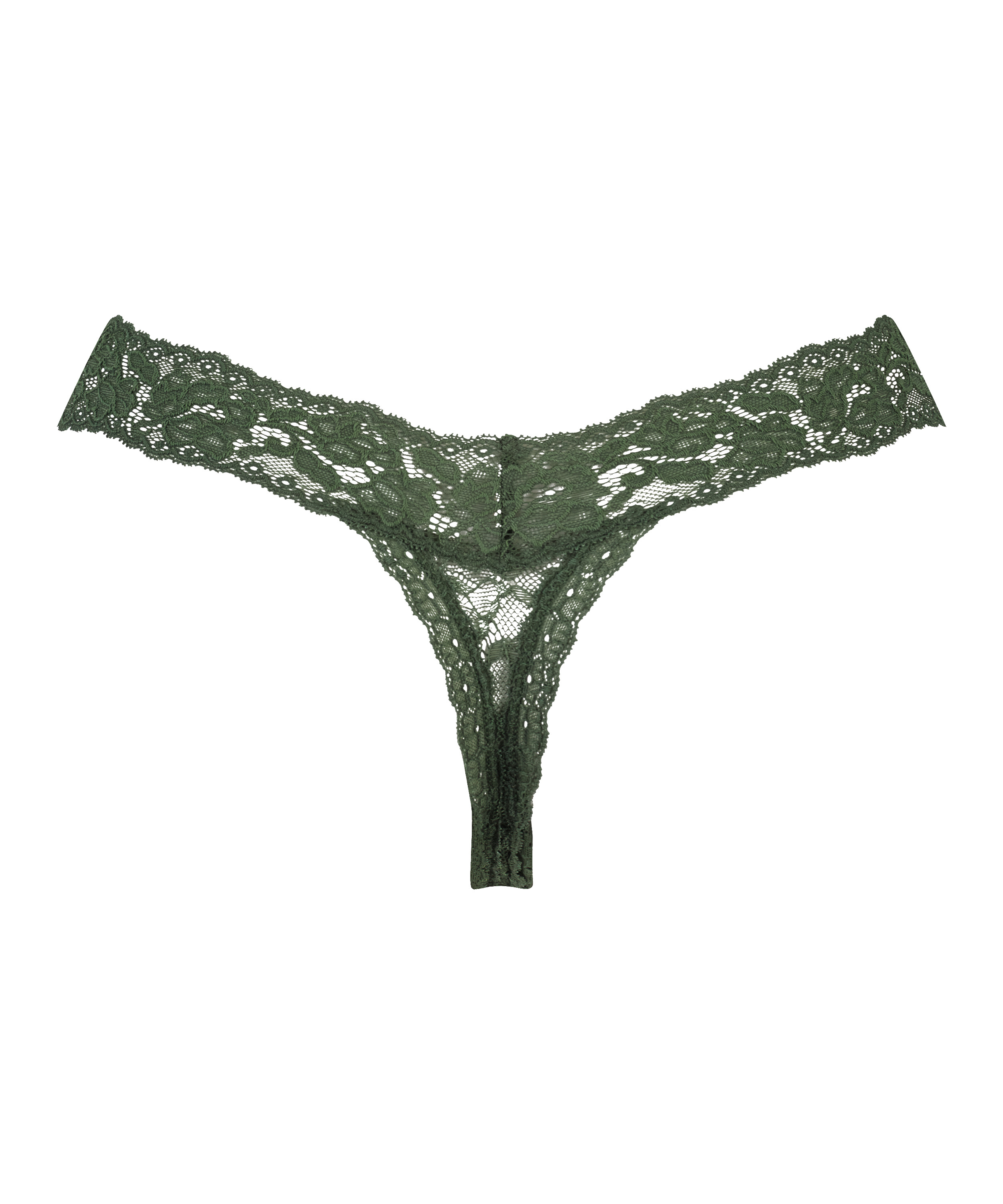Madison Extra Low Thong, Green, main