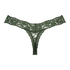 Madison Extra Low Thong, Green