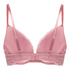 Marine Padded Push-Up Underwired Bra, Pink