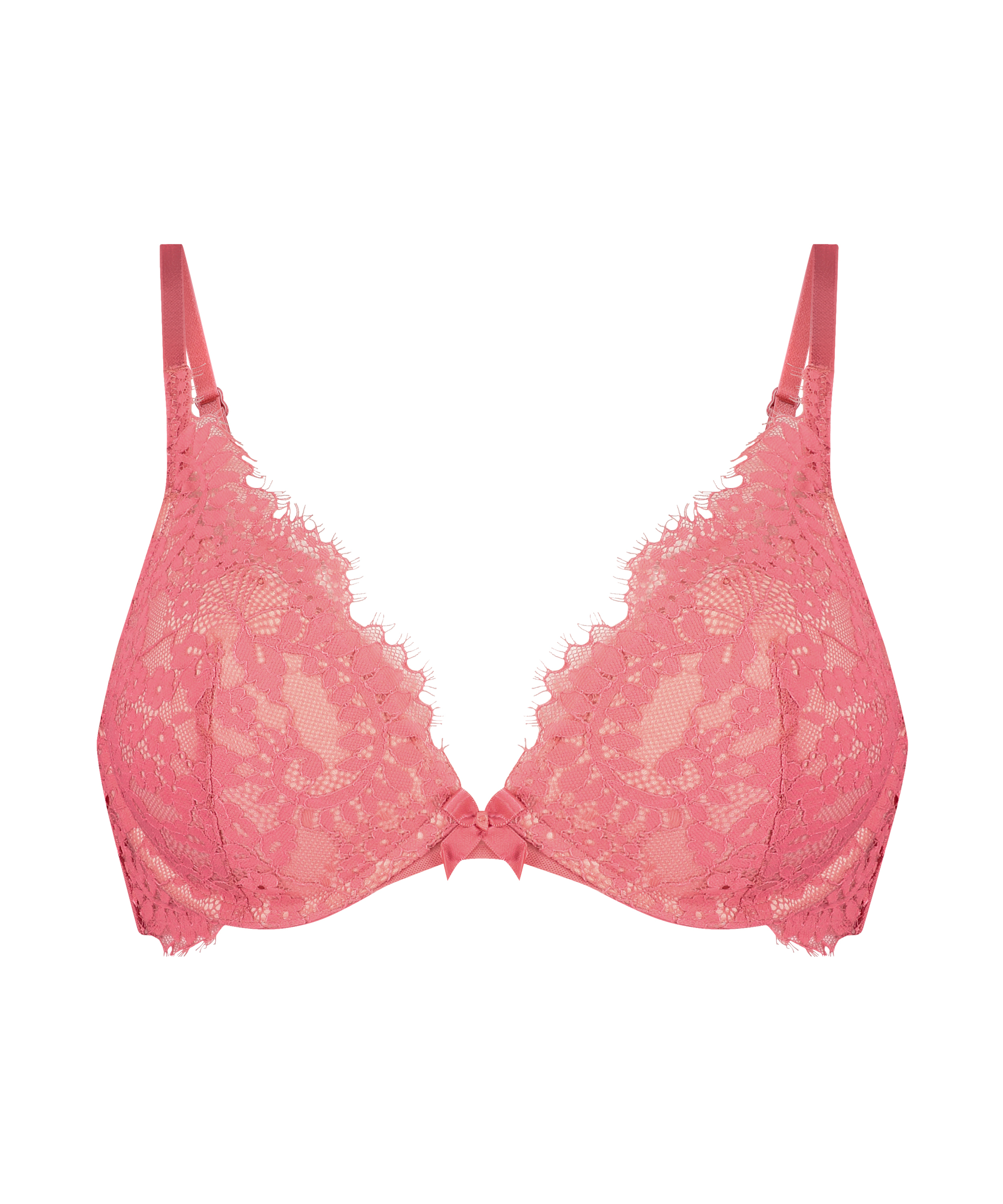 Leyla padded pushup underwired bra for €29.99 Pushup Bras Hunkemöller