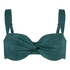 Azua Non-Padded Underwired Bikini Top, Green