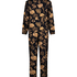 Jacket Woven Print, Black