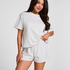 Pyjamaset Cotton, Grey