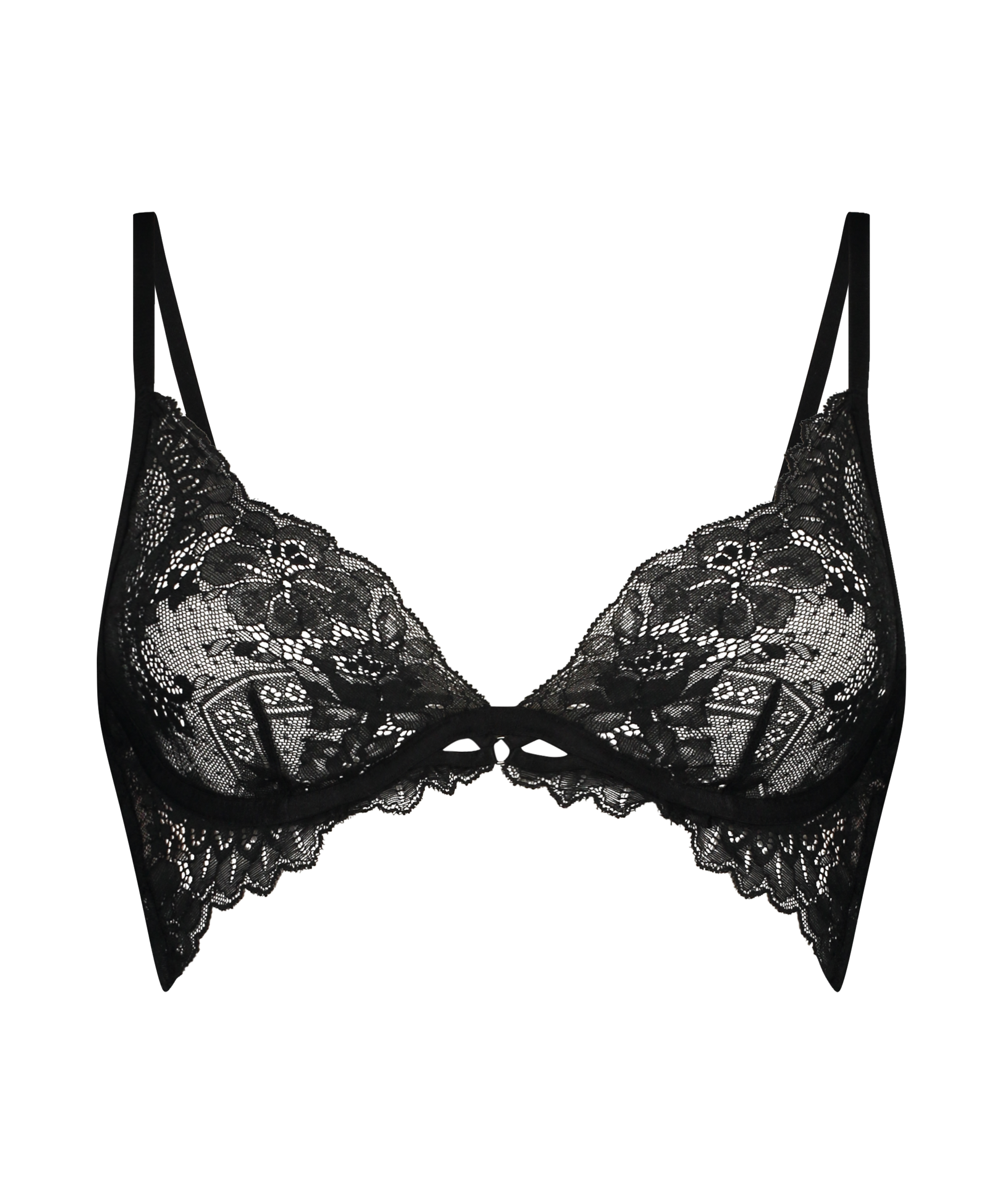Josefina Non-Padded Underwired Bra, Black, main