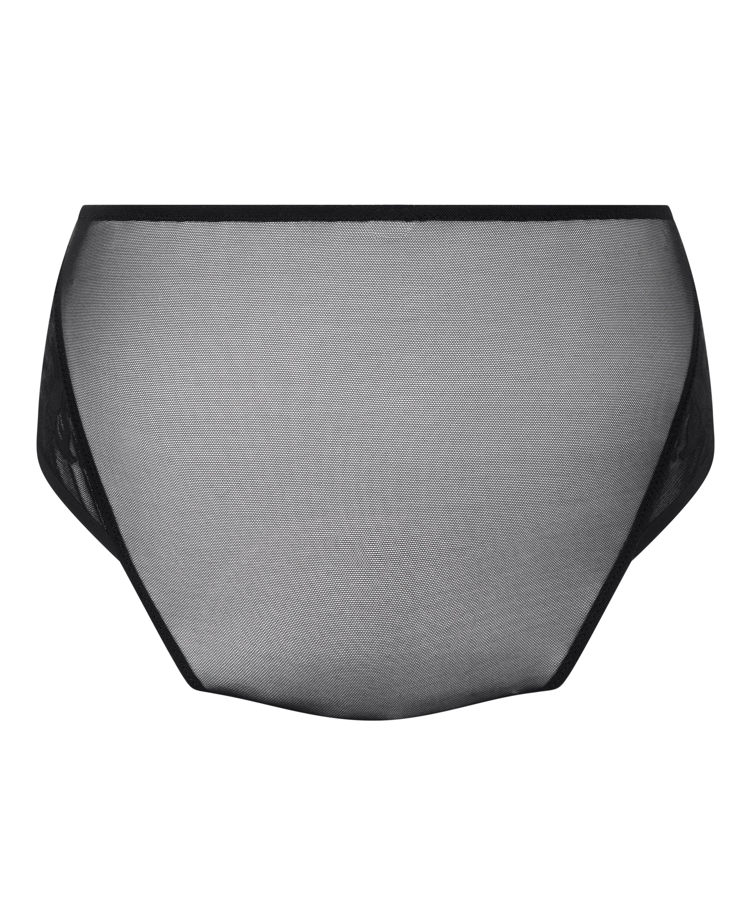 Jocelyn High-Waisted Brazilian, Black, main