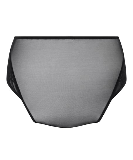 Jocelyn High-Waisted Brazilian, Black