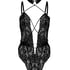 Private Brandy body open crotch, Black