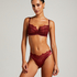 Zoe Non-Padded Underwired Bra, Red