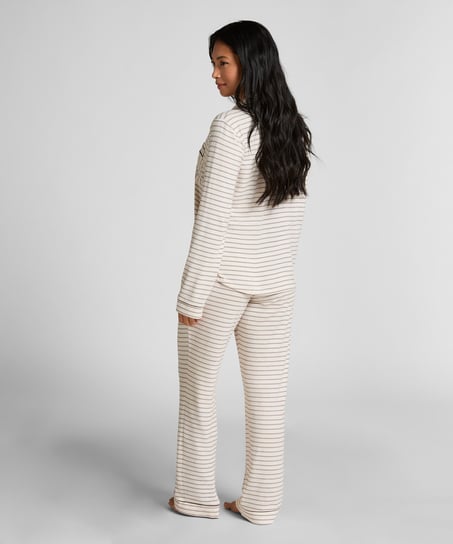 Essential Jersey Long-Sleeved Jacket, White