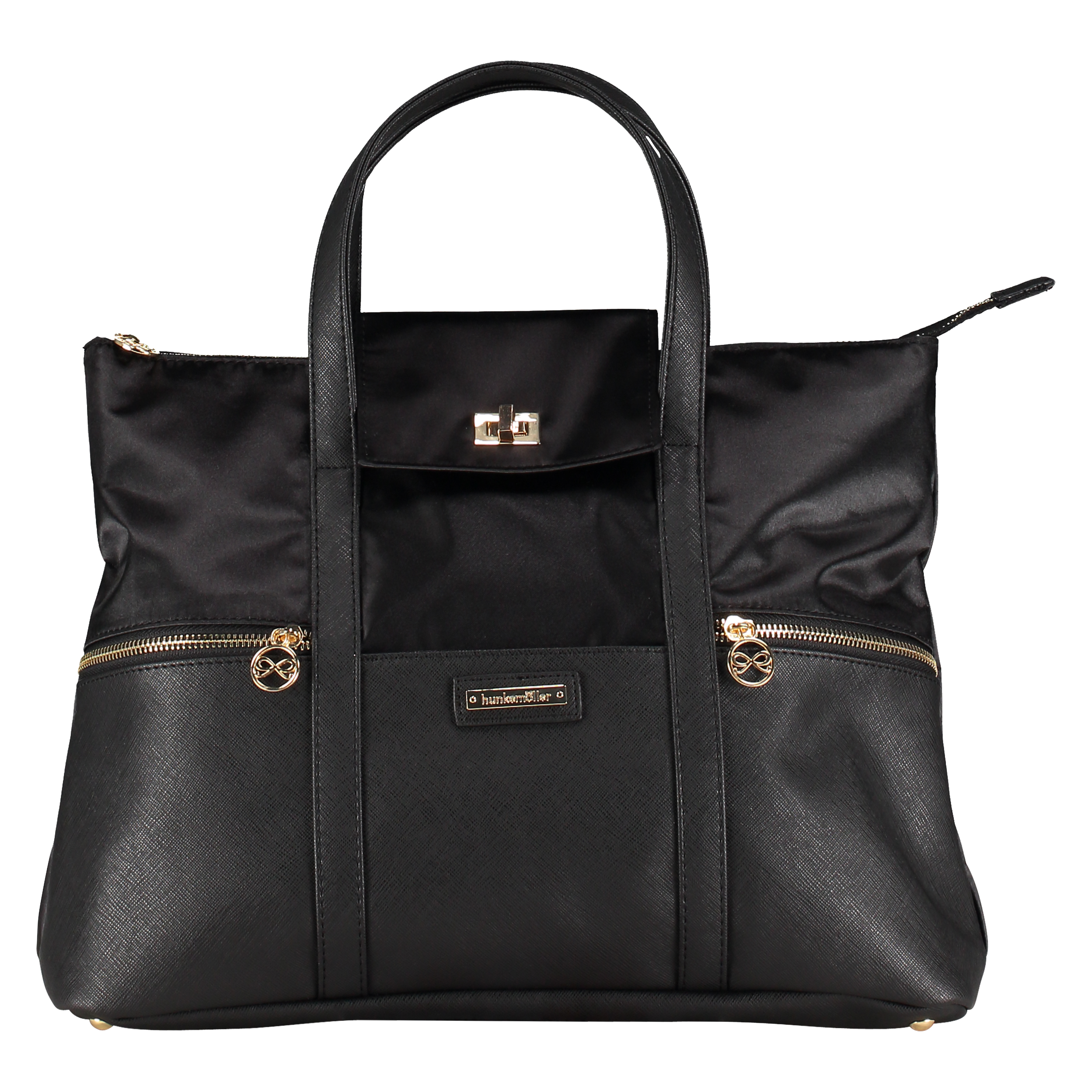 Luxury handbag, Black, main