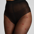 Tights 15 Denier print, Black