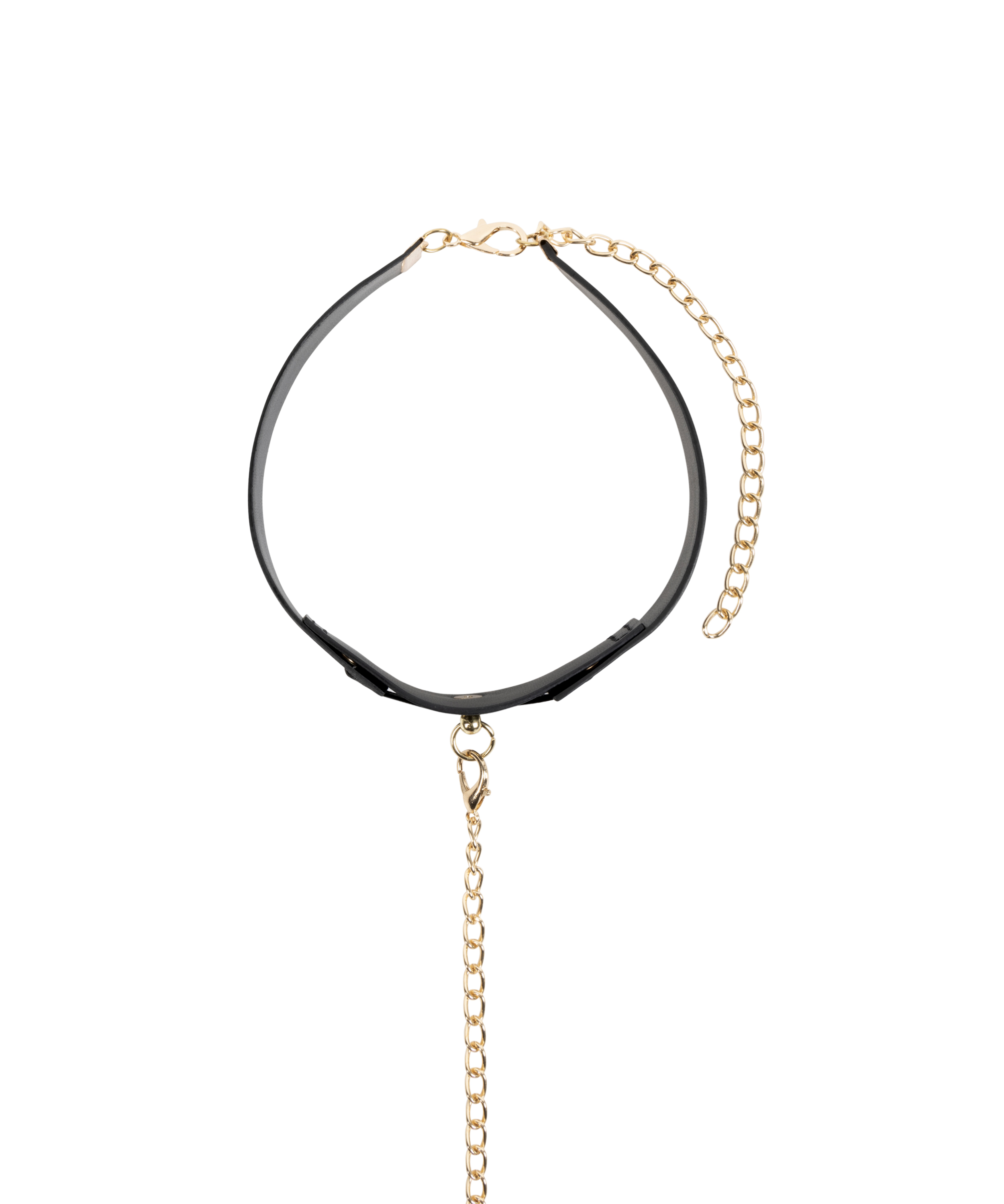 Private Choker Leash, Black, main