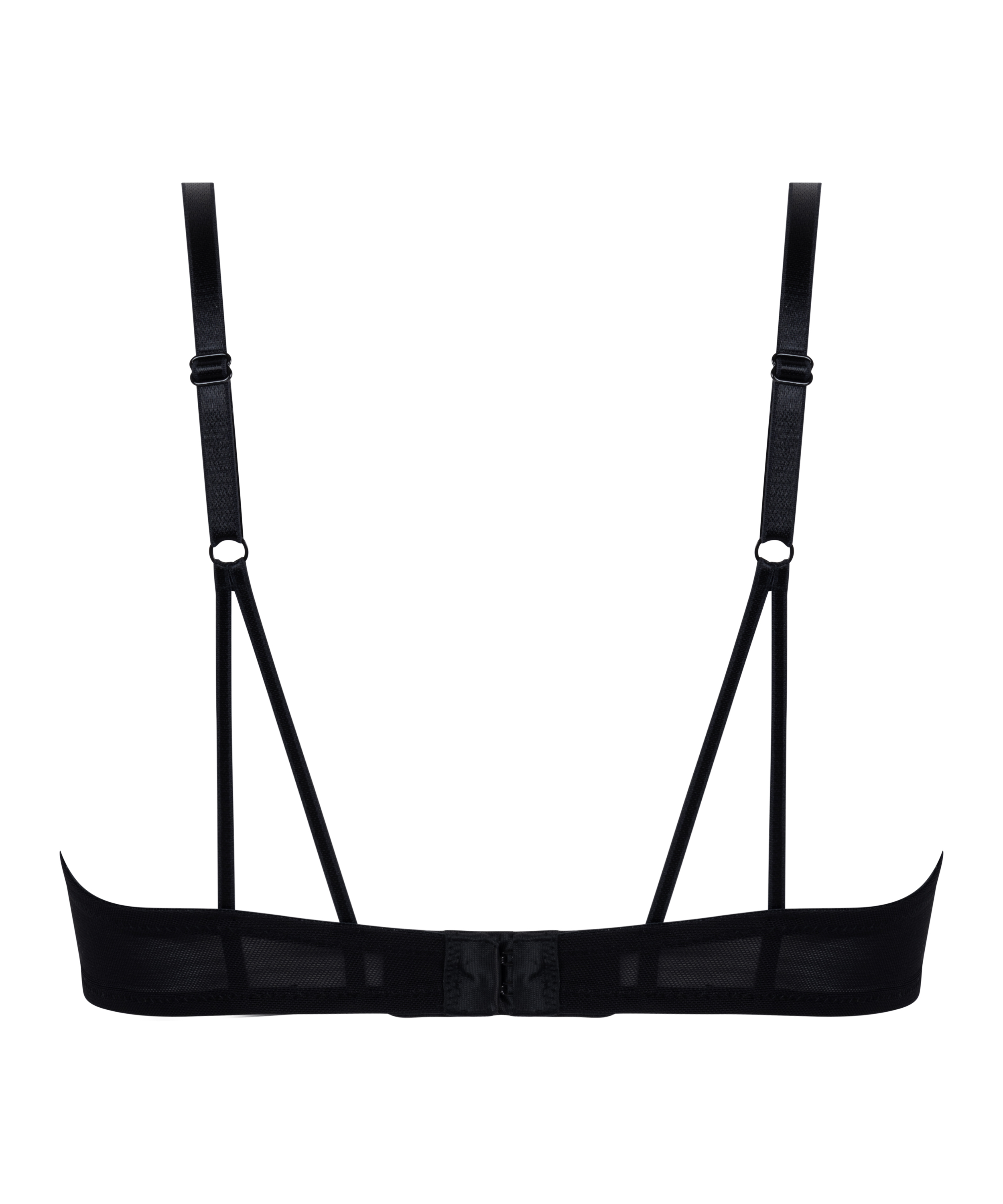 Beau Padded Underwired Bra, Black, main