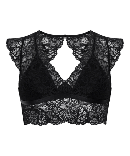 Posie Bralette, Black