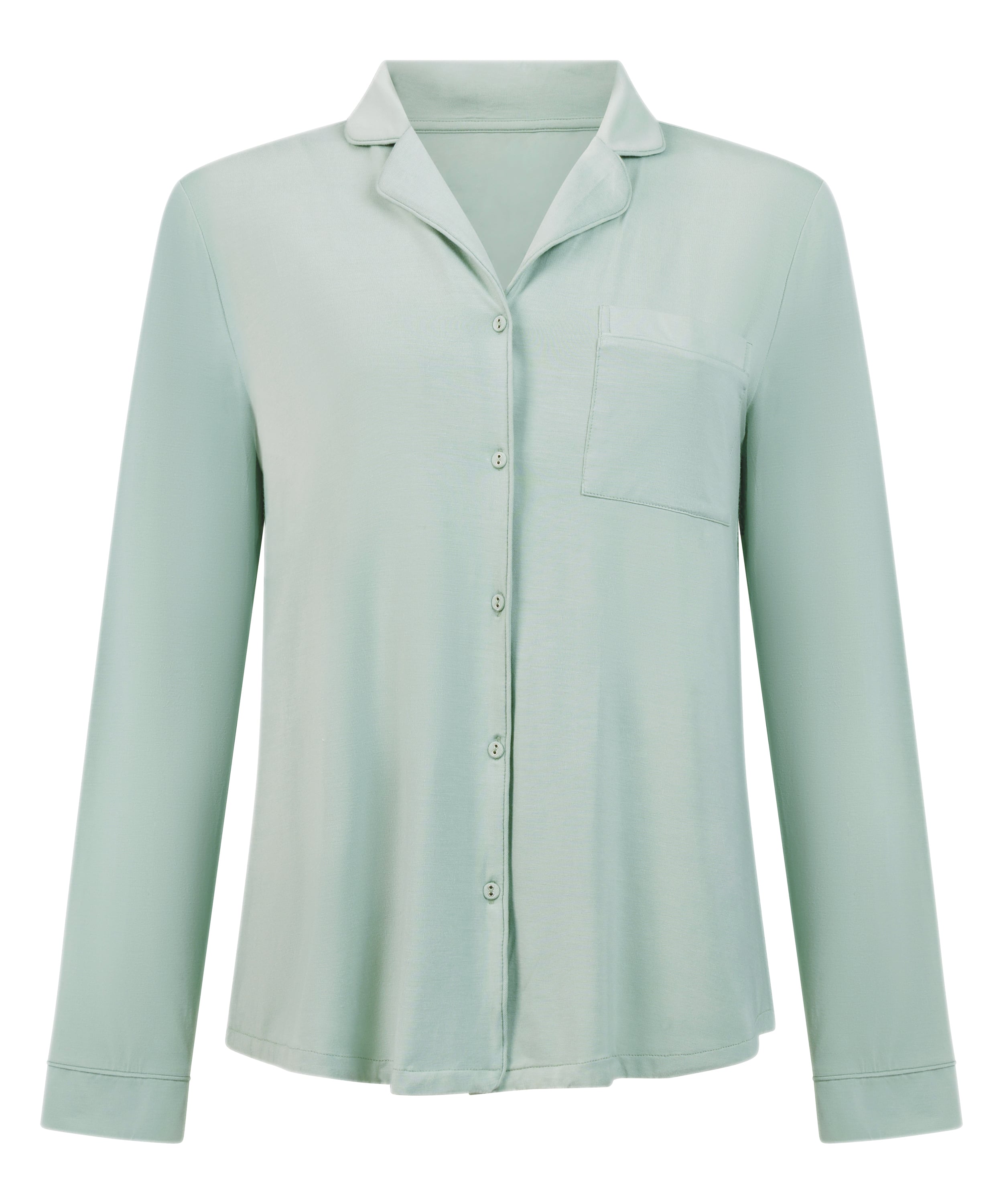 Essential Jersey Long-Sleeved Jacket, Green, main