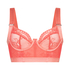 Hana Non-Padded Longline Underwired Bra, Pink