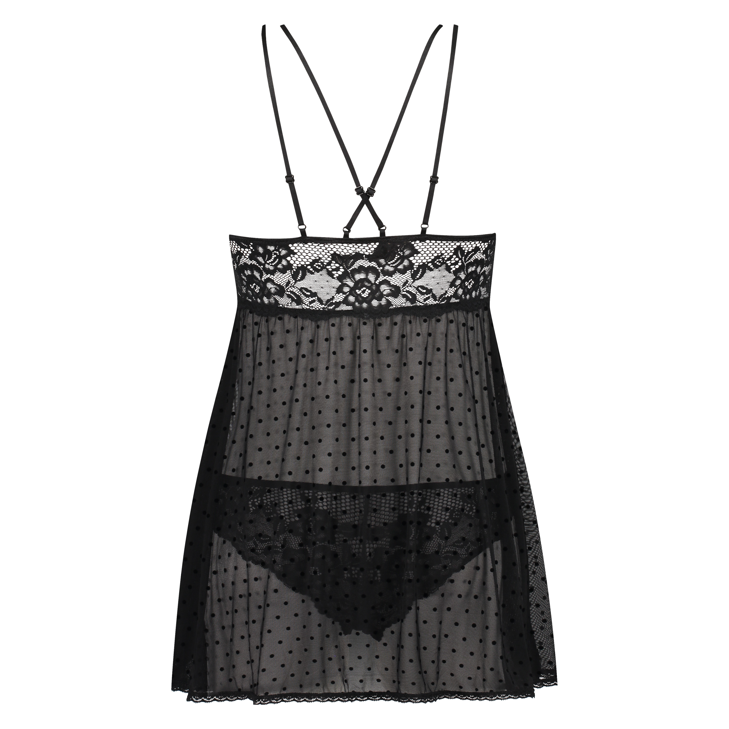 Beatriz Babydoll, Black, main