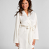 Kimono Bridal Satin, White