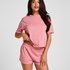 Pyjamaset Cotton, Pink