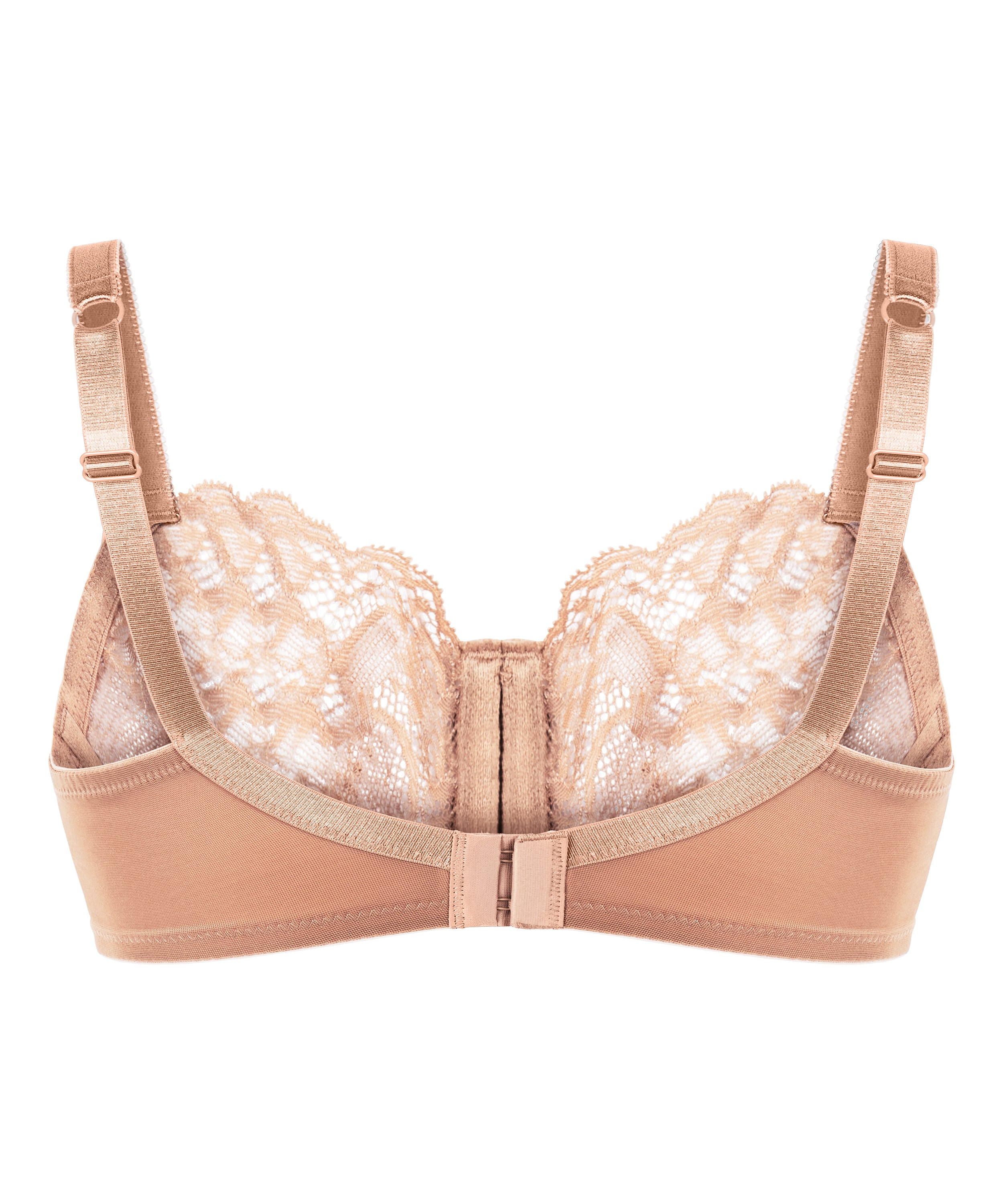Sophie Non-Padded Underwired Bra, Brown, main