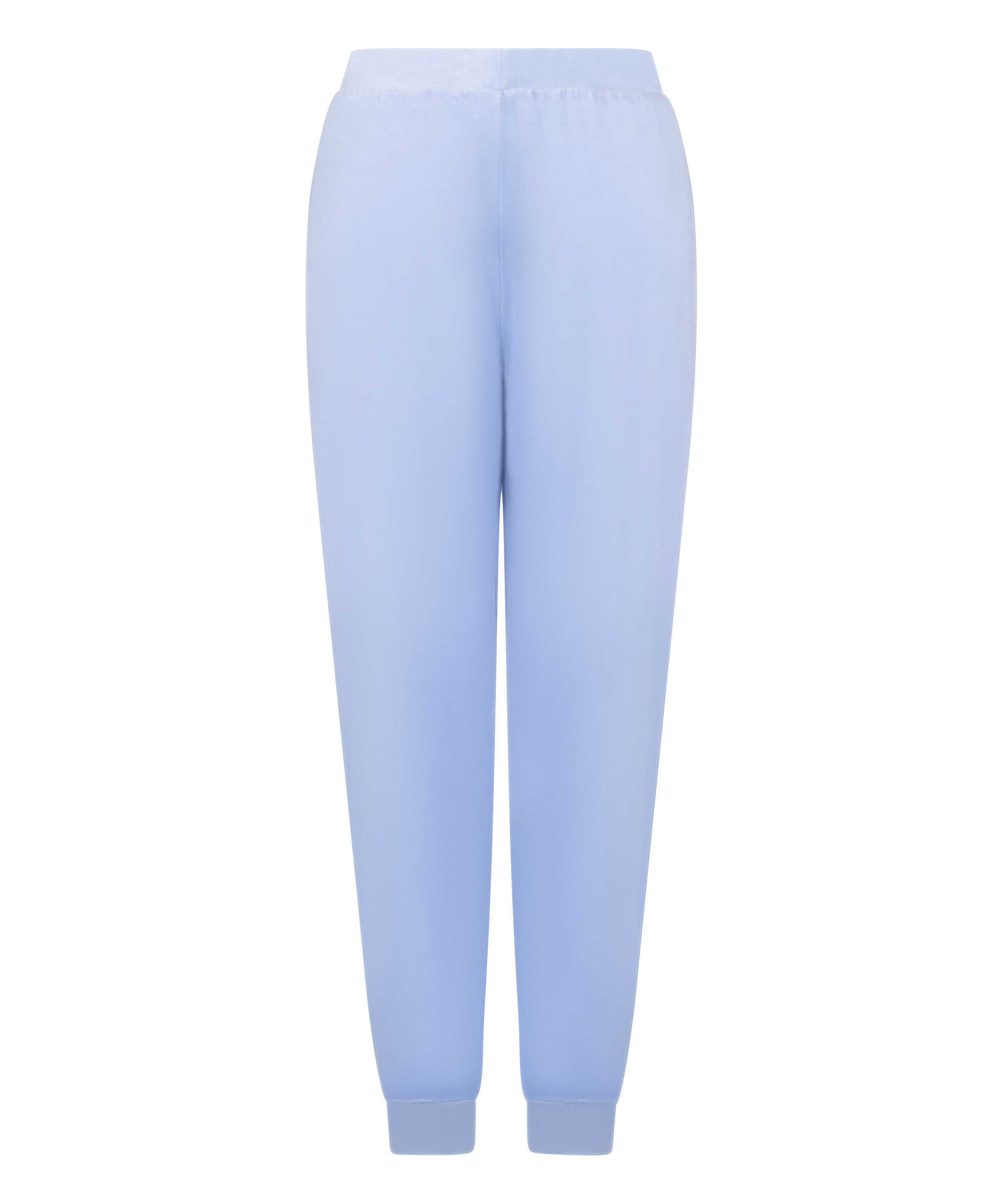 Velours Jogging Pants, Blue, main