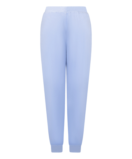 Velours Jogging Pants, Blue