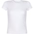 Ribbed Crew Neck Short-Sleeved Pyjama Top, White