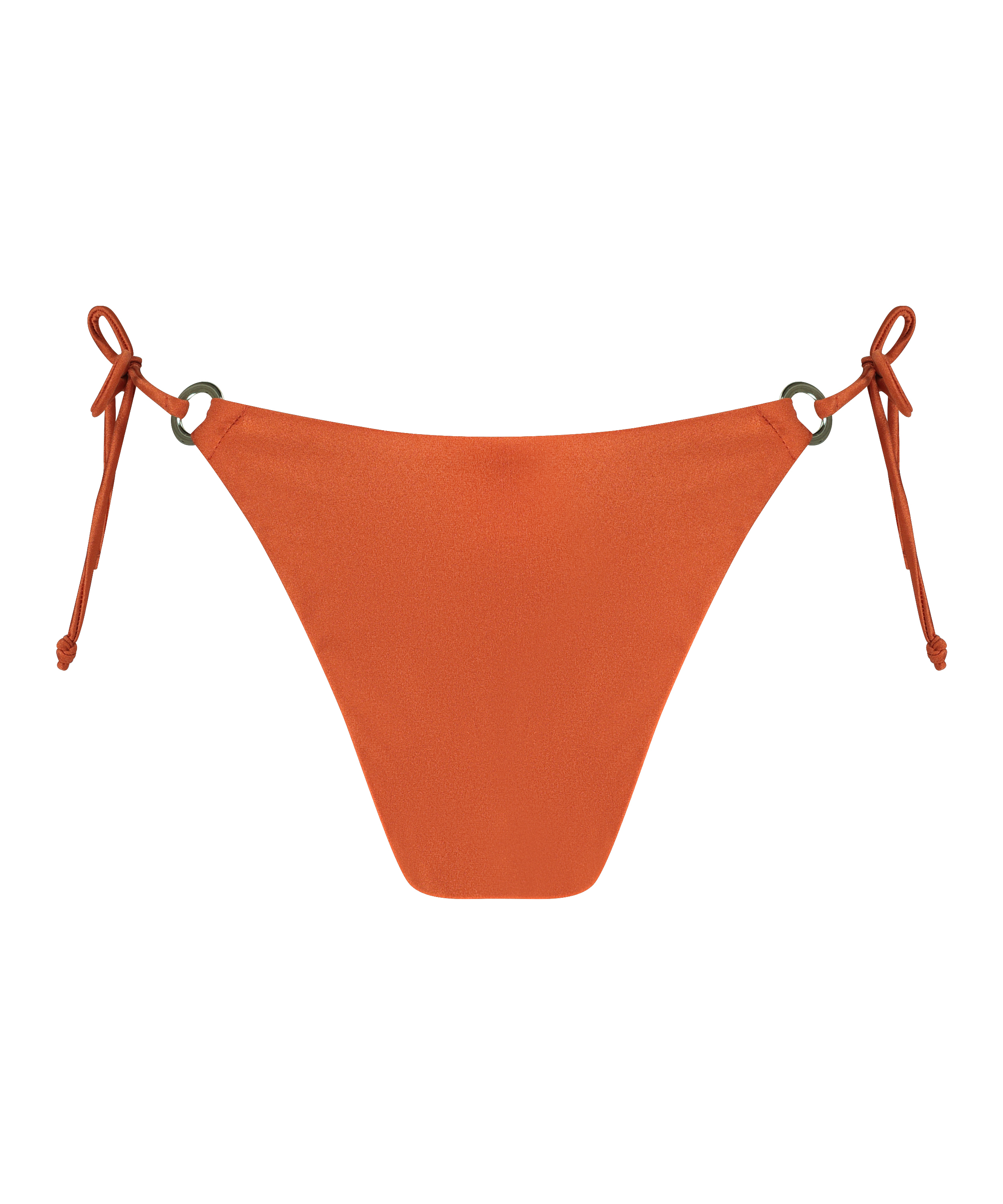 Corfu High Leg Bikini Bottom, Orange, main