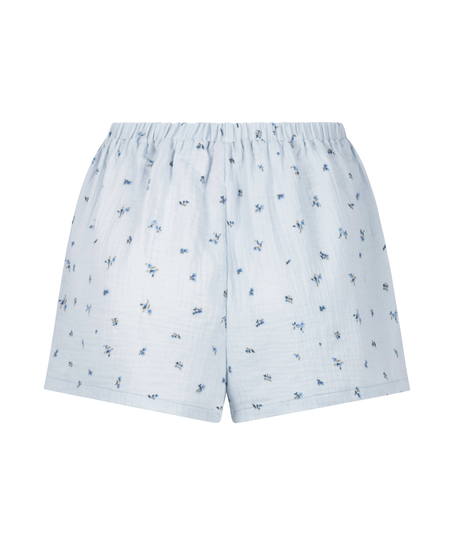 Muslin Short, Blue