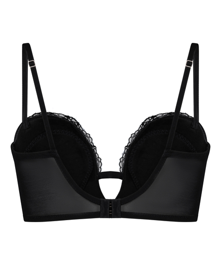 Catherine Padded Underwired Bra, Black
