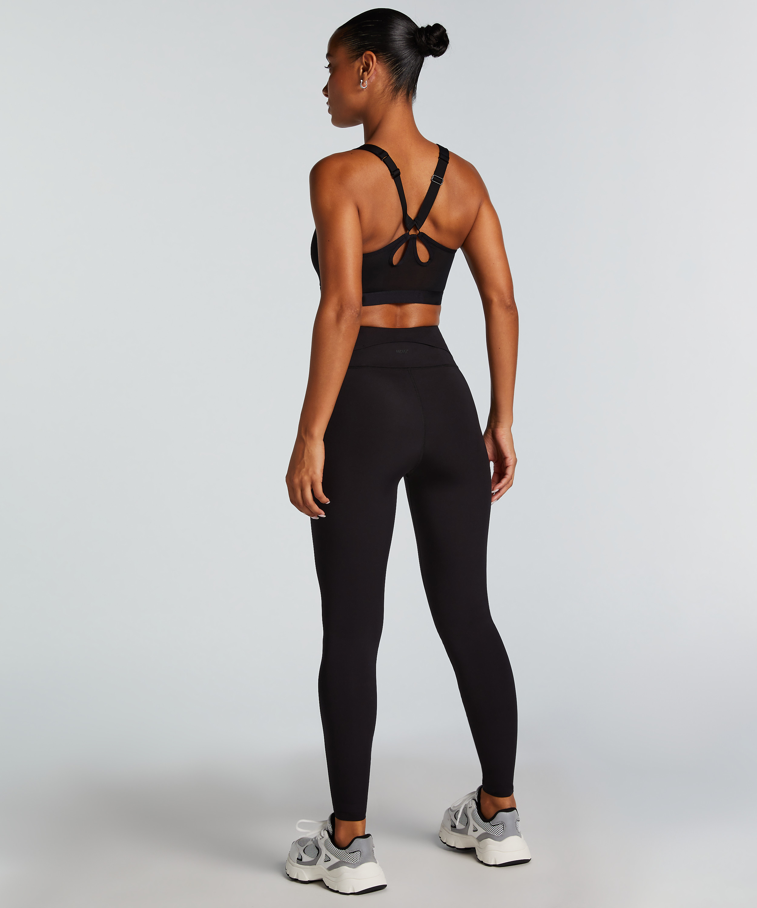 HKMX Sports bra The Pro Level 3, Black, main