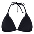 Triangle Bikini Top Luxe, Black