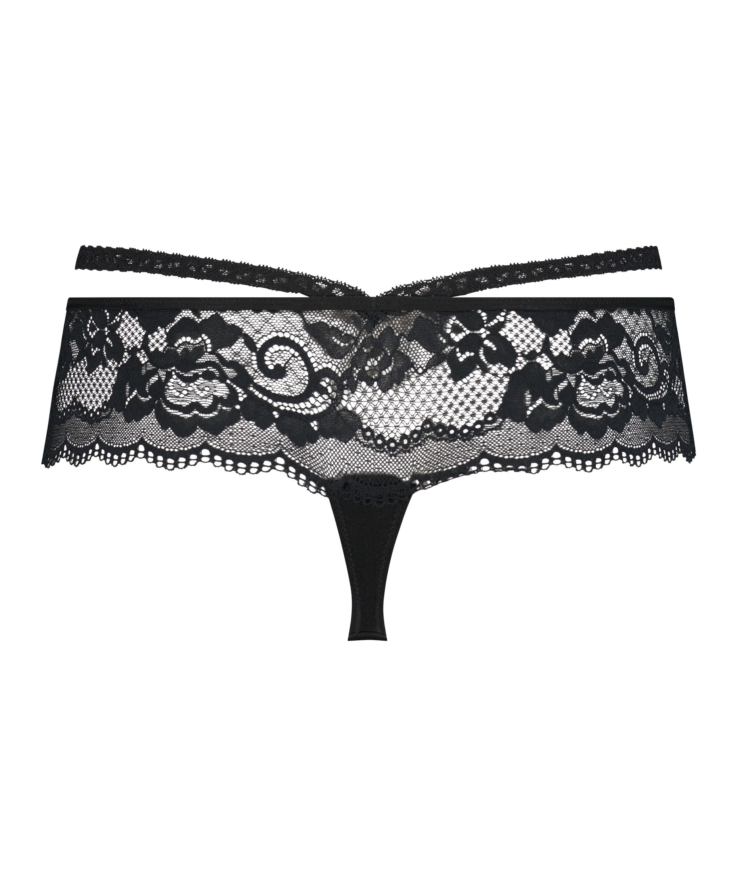 Quinn thong boxers, Black, main