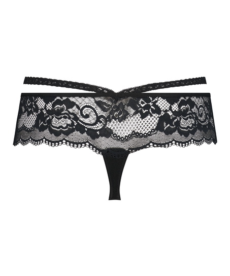 Quinn thong boxers, Black