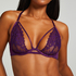 Cinnamon Non-Padded Underwired Bra, Purple