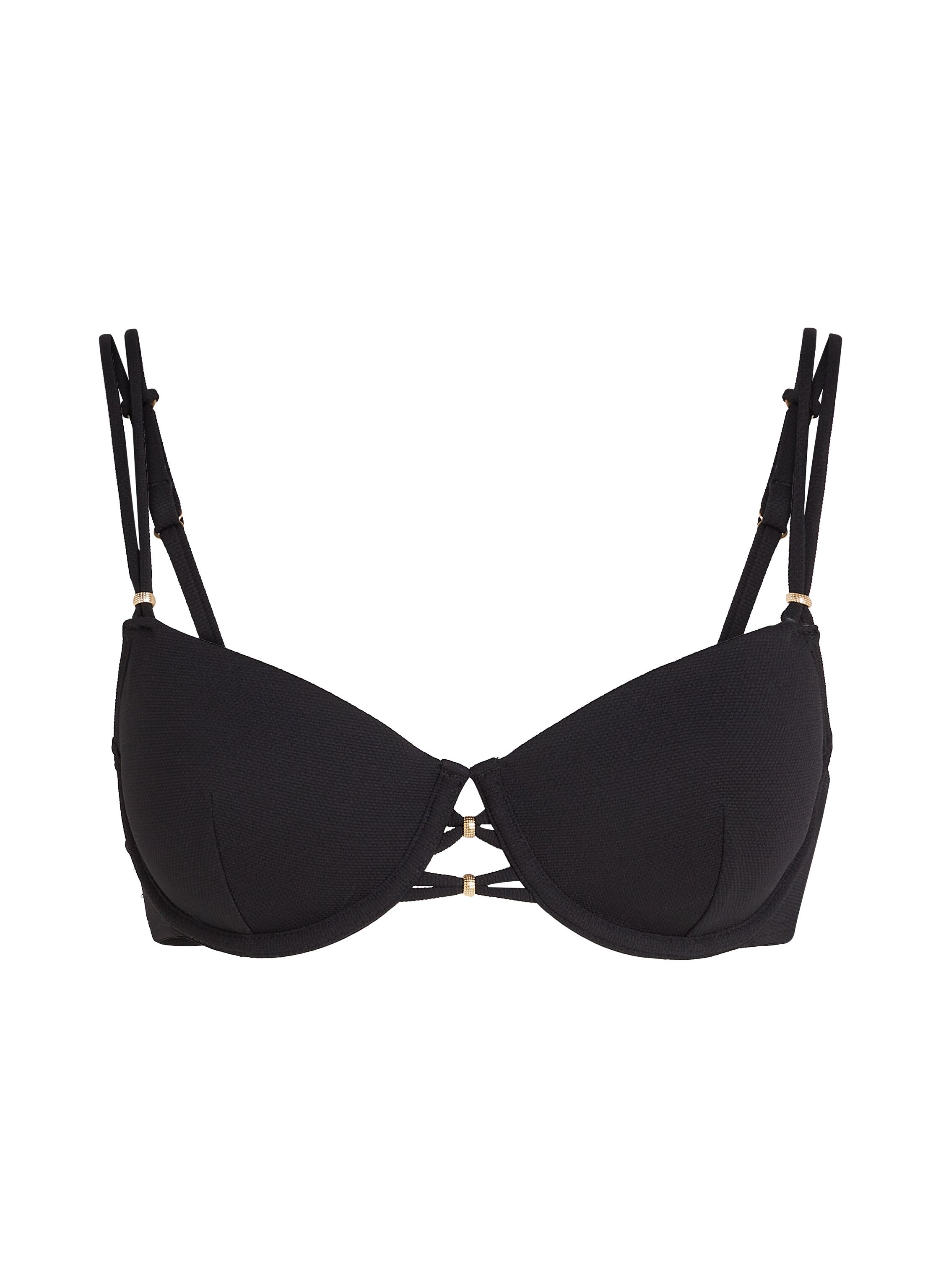 Holbox Bikini Top, Black