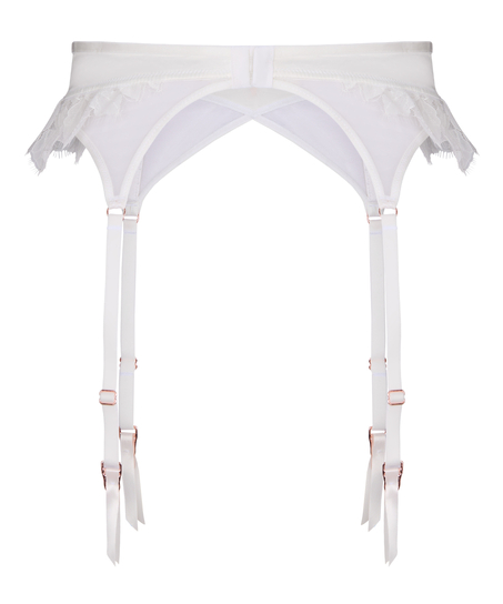 Suspenderbelt Millie, White