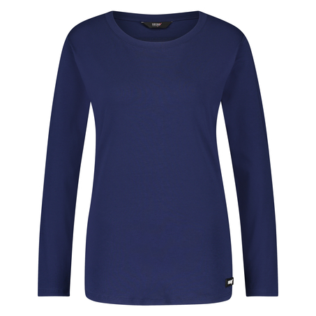 HKMX Strappy Basic Long-Sleeved Sports Top, Blue