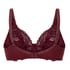 Diva Non-Padded Underwired Bra, Red