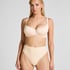 Smooth Padded Underwired Bra, Beige