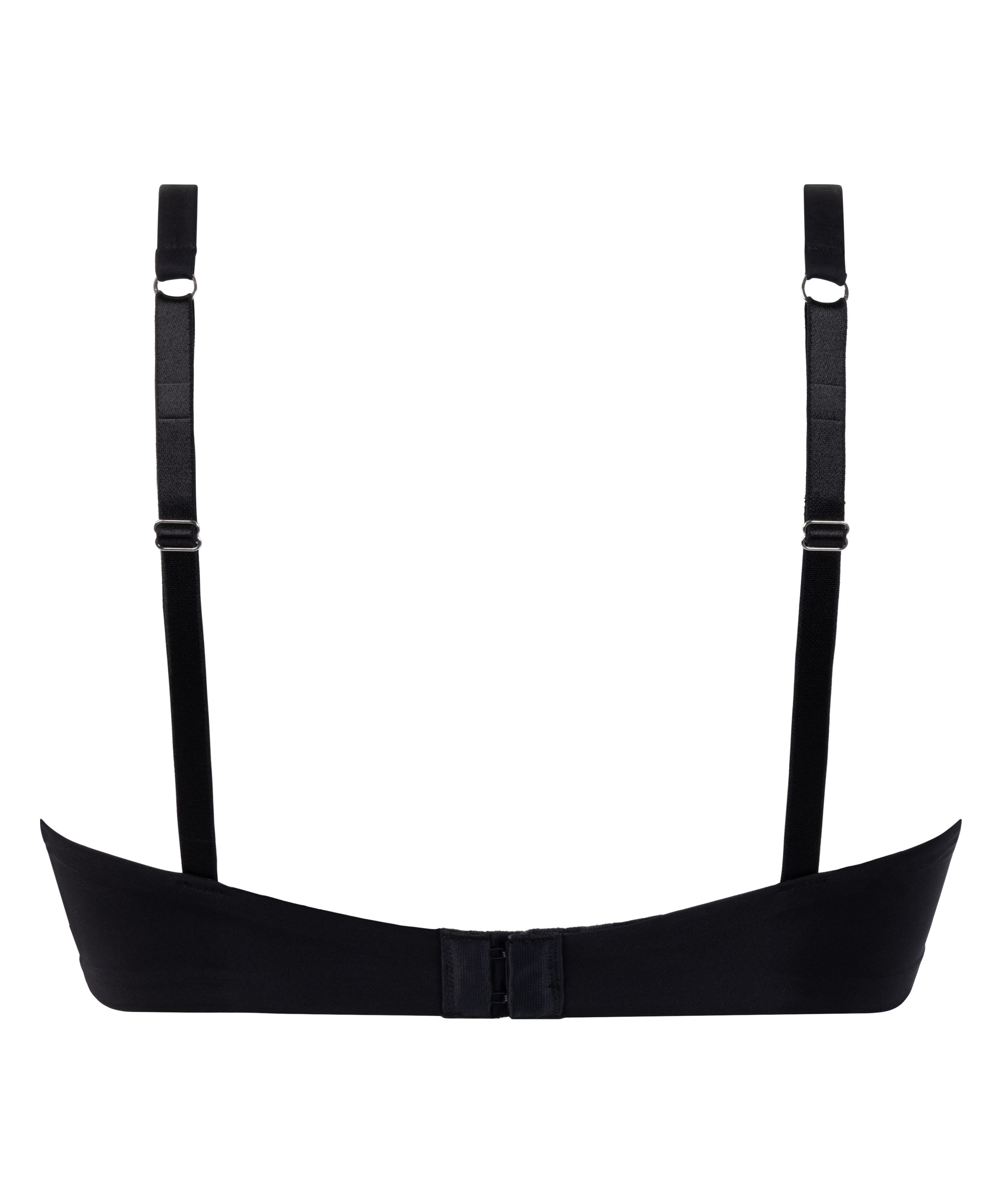 Lea Lace Padded Non-Wired Bra, Black, main