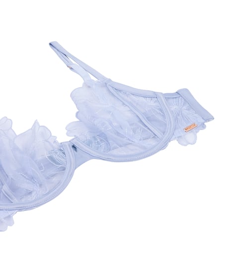 Emilia Non-Padded Underwired Bra, Blue