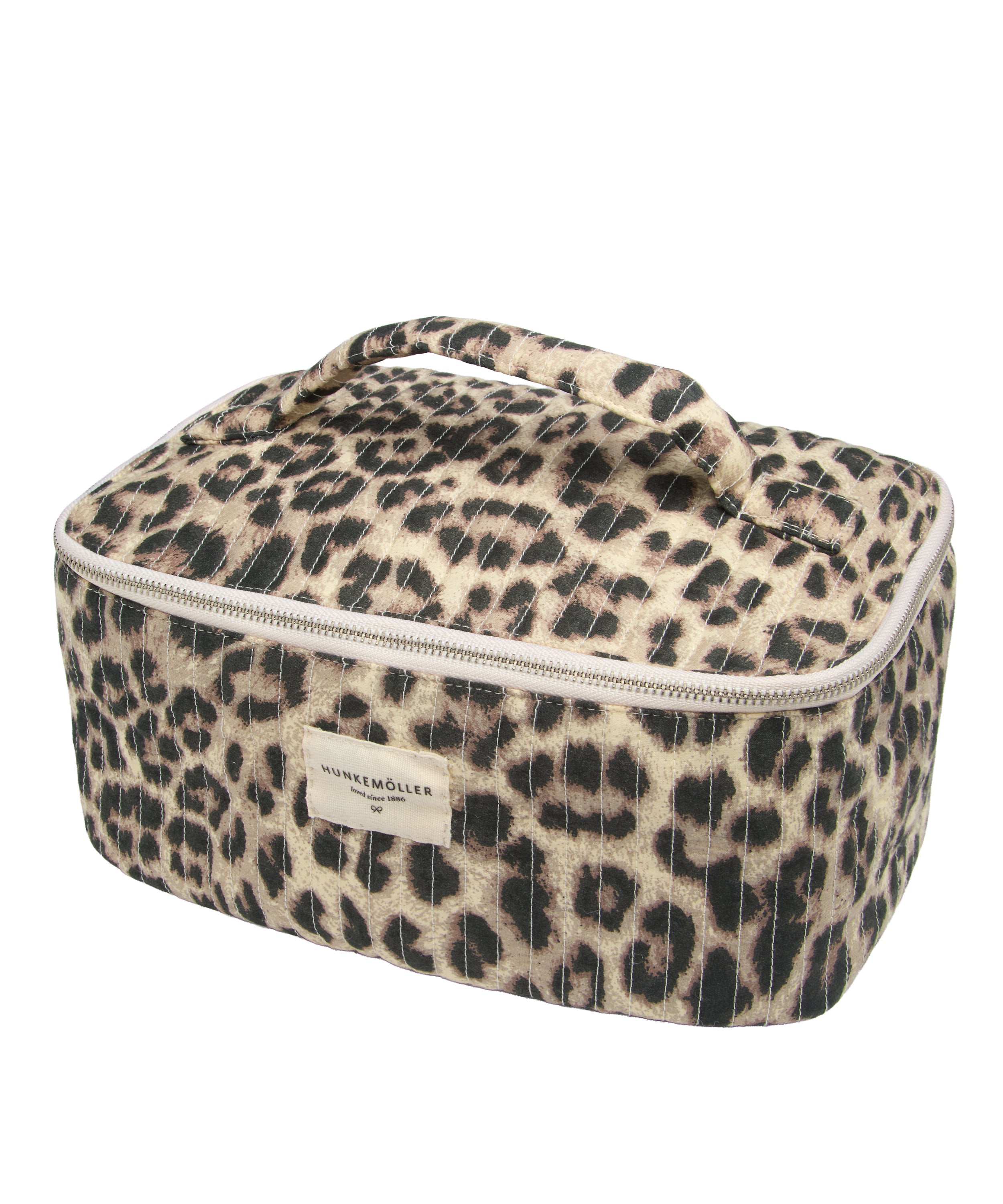 Toiletry Bag Leopard, Beige, main